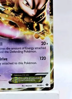 Pokemon TCG Mewtwo EX Holo Ultra Rare Card Next Destinities 54/99 MP-LP - Image 5