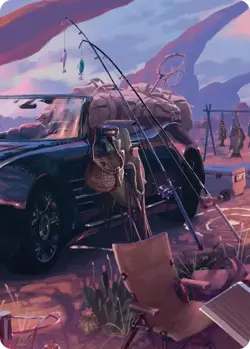 Normal - Fishing Gear Scene Art Card - 20 - NM - EN - Image 1