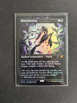 Bitterblossom Lorwyn Eclipsed Foil Special Guests MTG 133 Magic The Gathering - Image 1