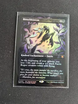 Bitterblossom Lorwyn Eclipsed Foil Special Guests MTG 133 Magic The Gathering - Image 3