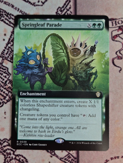 MTG Springleaf Parade Extended Lorwyn Eclipsed Magic the Gathering NM - Image 1