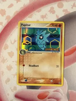 Pokemon TCG - EX Dragon Frontiers - Pupitar 58/101 Reverse Holo Nm - Image 1