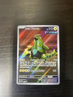 Iron Thorns 2024 Pokemon Temporal Forces ETB 098 Black Star Promo NM - Image 1