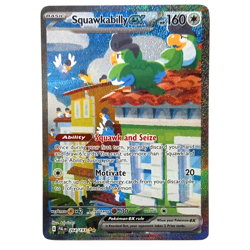 Pokemon TCG Squawkabilly Ex Paldea Evolved 264/193 Special Illustration Rare - Image 1