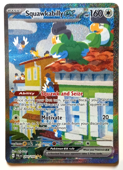 Pokemon TCG Squawkabilly Ex Paldea Evolved 264/193 Special Illustration Rare - Image 2