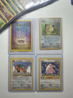 Pokemon TCG Mixed Lot 1st Edition, Sealed Promos, Holo Rare, Rare Ancient Mew - Image 1