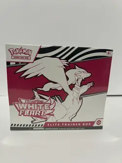 Pokemon TCG Scarlet & Violet White Flare Elite Trainer Box Factory Sealed ETB - Image 1