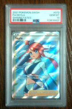 Skyla #072/072 PSA 10 Pokemon Shining Fates 2021 - Image 1