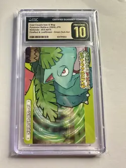2004 Pokemon Battle-E Venusaur Cool Couple Firered Leafgreen PRISTINE CGC 10 - Image 1