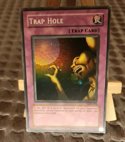 2002 Trap Hole 👽 LOB-058 Legend of Blue-Eyes White Dragon 🕳 Unl | Yugioh Super - Image 2