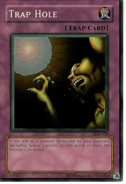 2002 Trap Hole 👽 LOB-058 Legend of Blue-Eyes White Dragon 🕳 Unl | Yugioh Super - Image 4