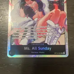 One Piece CCG Ms. All Sunday - The Azure Sea's Seven (OP14) - Image 3
