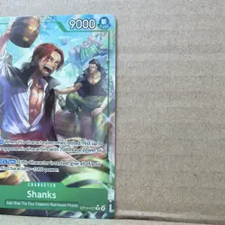 One Piece CCG Shanks OP14-027 Alt Art R The Azure Sea's Seven English - Image 3