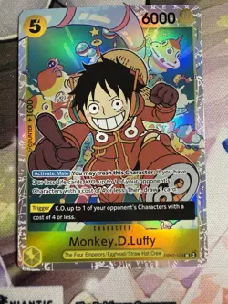 Monkey.D.Luffy - Reprint One Piece SR Premium Booster -The Best- Vol. 2 OP07-109 - Image 1