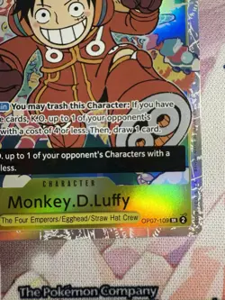 Monkey.D.Luffy - Reprint One Piece SR Premium Booster -The Best- Vol. 2 OP07-109 - Image 3