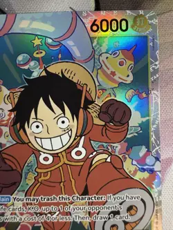Monkey.D.Luffy - Reprint One Piece SR Premium Booster -The Best- Vol. 2 OP07-109 - Image 4