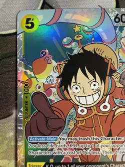 Monkey.D.Luffy - Reprint One Piece SR Premium Booster -The Best- Vol. 2 OP07-109 - Image 5