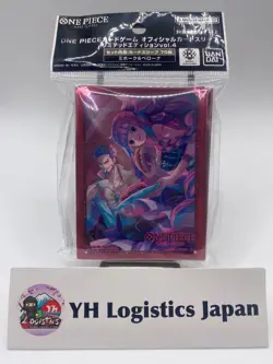 ONE PIECE Dracule Mihawk & Perona 70 Sleeves Official Card Limited Card Bandai - Image 1