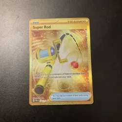 Pokemon TCG Super Rod Paldea Evolved Full Art Holo Card 276/193 - Image 1