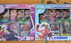 One Piece Card Game Illustration Box Vol. 3 & Vol. 4 Bundle - Factory Sealed - Image 1