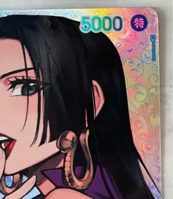 Boa Hancock One Piece Trading Card OP01-078 OP04 SR SP Special Parallel Card - Image 3