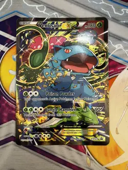 Jumbo Pikachu XY124, Venusaur XY123, Charizard XY131, Oversized Pokemon Cards - Image 4