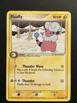 Pokemon TCG: Flaaffy Base Unseen Forces Set Regular 2005 Card 56/115 LP - Image 1