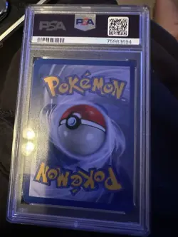 Pokemon Pikachu Card 87/130 Common Base II PSA 9 75983694 - Image 2