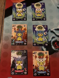 6 Card Holo Poncho Pikachus - Image 1