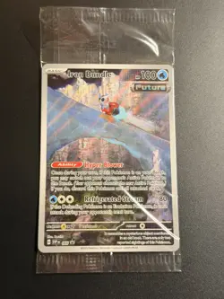Pokemon Card Iron Bundle 066 SVP EN Pokemon Paradox Rift ETB Promo Rare sealed - Image 1