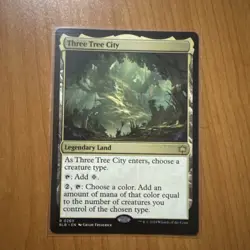 Three Tree City - N/M - Bloomburrow - MTG Magic The Gathering Card - Image 1