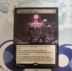 MTG: Corpses Of The Lost (The Lost Caverns Of Ixalan)(Rare)(Extended Art) - Image 1