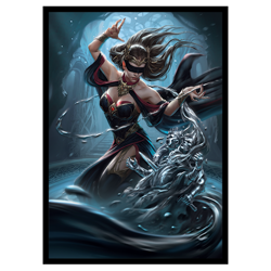 Ninavae - Aether Seer - MTG Size - 100 Smooth Matte Card Sleeves - Image 1