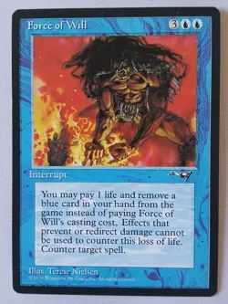 RUSH ENGLISH Alliances - Force of Will (Z03) [EX] MTG magic ALL - Image 1