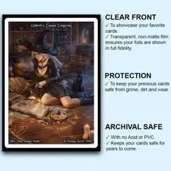 Endragos - The Incinerator - MTG Size - 100 Textured Matte Trading Card Sleeves - Image 3
