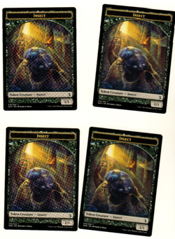 Set Of 4 Insect Token #19 Amonkhet Magic the Gathering Token Card - Image 3