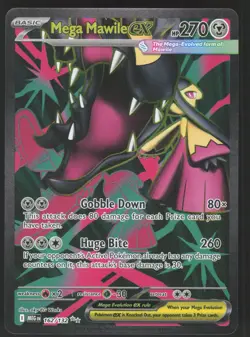 Mega Mawile ex 162/132 Ultra Rare Pokemon TCG Mega Evolution NM - Image 1