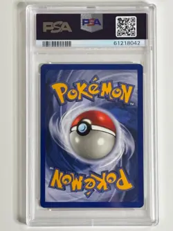 1999 Pokemon Jungle 12/64 Vaporeon Holo 1st Edition PSA 8 NM - MT Pack Fresh - Image 3