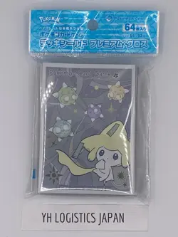 Jirachi Star Link 64 Sleeves Pokemon Center Exclusive Premium Gloss Sealed LM98 - Image 1