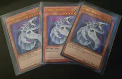 3x Cyber Dragon Ultra Rare LCGX-EN175 / BLC1-EN020 NM Yugioh Playset - Image 1