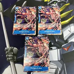 Portgas.D.Ace OP07-053 3rd Anniversary Tournament 3 Brothers Pack (X3) - Image 1
