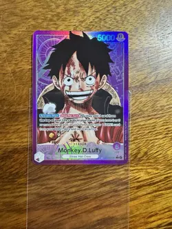 One Piece OP05-060 Monkey.D.Luffy (L) AA Awakening Of A New Era NM - Image 1