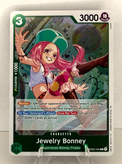One Piece PRB02-004 Jewelry Bonney - Premium Booster Vol. 2 Foil TCG CCG - Image 1