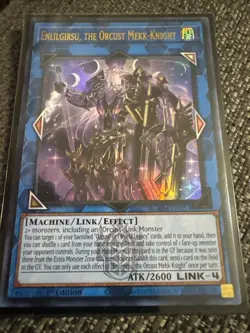 Enlilgirsu, the Orcust Mekk-Knight Ultra Rare Yu-Gi-Oh Card BLMM-EN053 - Image 1