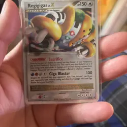 Regigigas LV.X Promo DP30 Pokemon Card Holo Foil Rare HP - Image 1