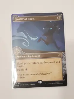 ~ Swiftfoot Boots (Showcase) ~ NM ~ MTG: Avatar ~ MTG ~ - Image 1