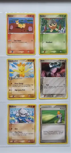Pokemon TCG - Ruby and Sapphire EX Crystal Guardians - 6 Card Lot - Image 1