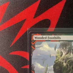 MTG Zendikar Rising Wooded Foothills 004/030 - Image 3