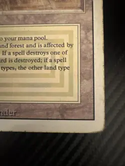 Savannah MTG Magic the Gathering Revised Edition Rare Dual Land MP - Image 5