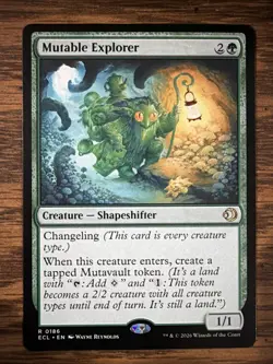 Mutable Explorer - Lorwyn Eclipsed (ECL) Magic: The Gathering MTG Near Mint Rare - Image 1